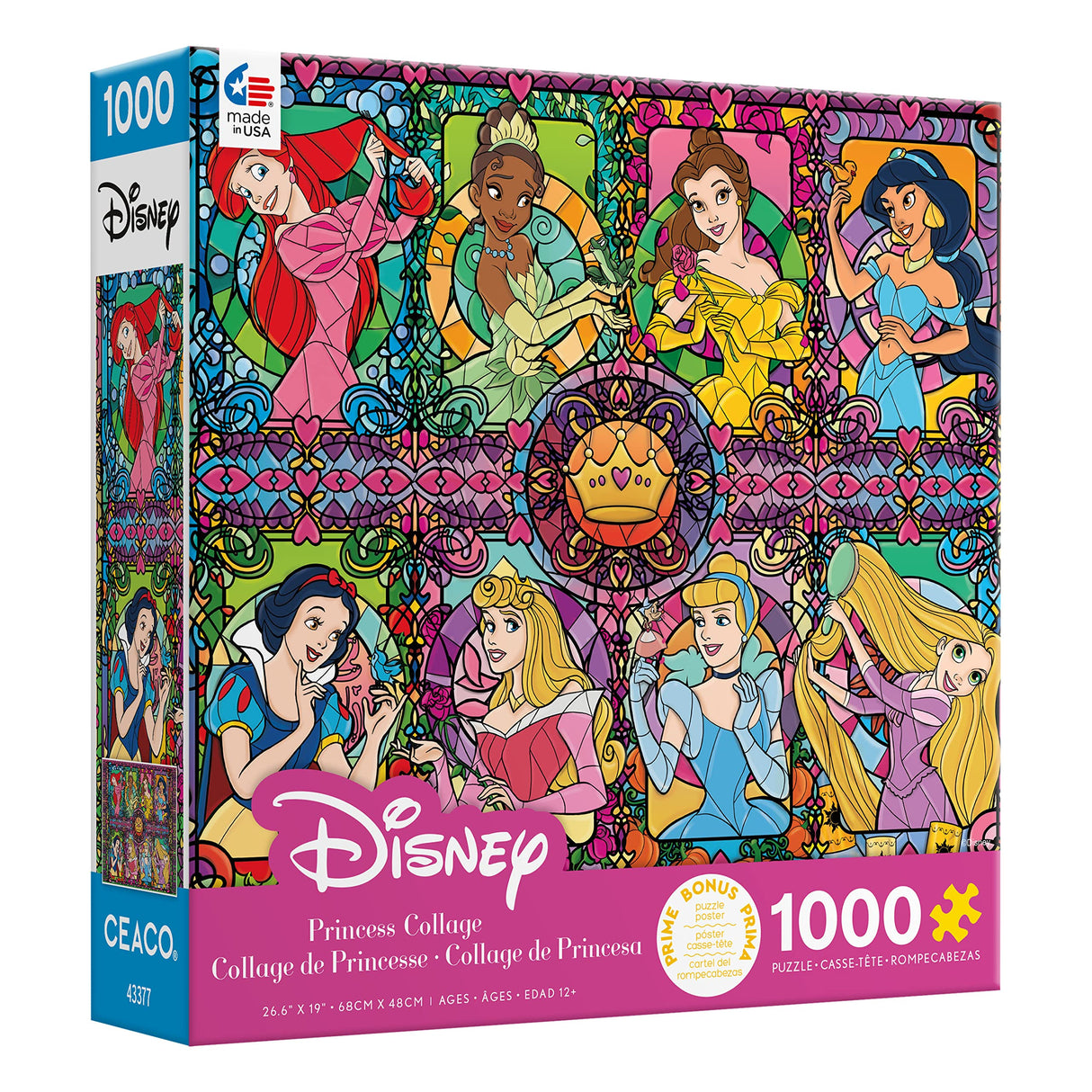 Ceaco - Disney Princess - Princess Collage - 1000 Piece Jigsaw Puzzle Ceaco