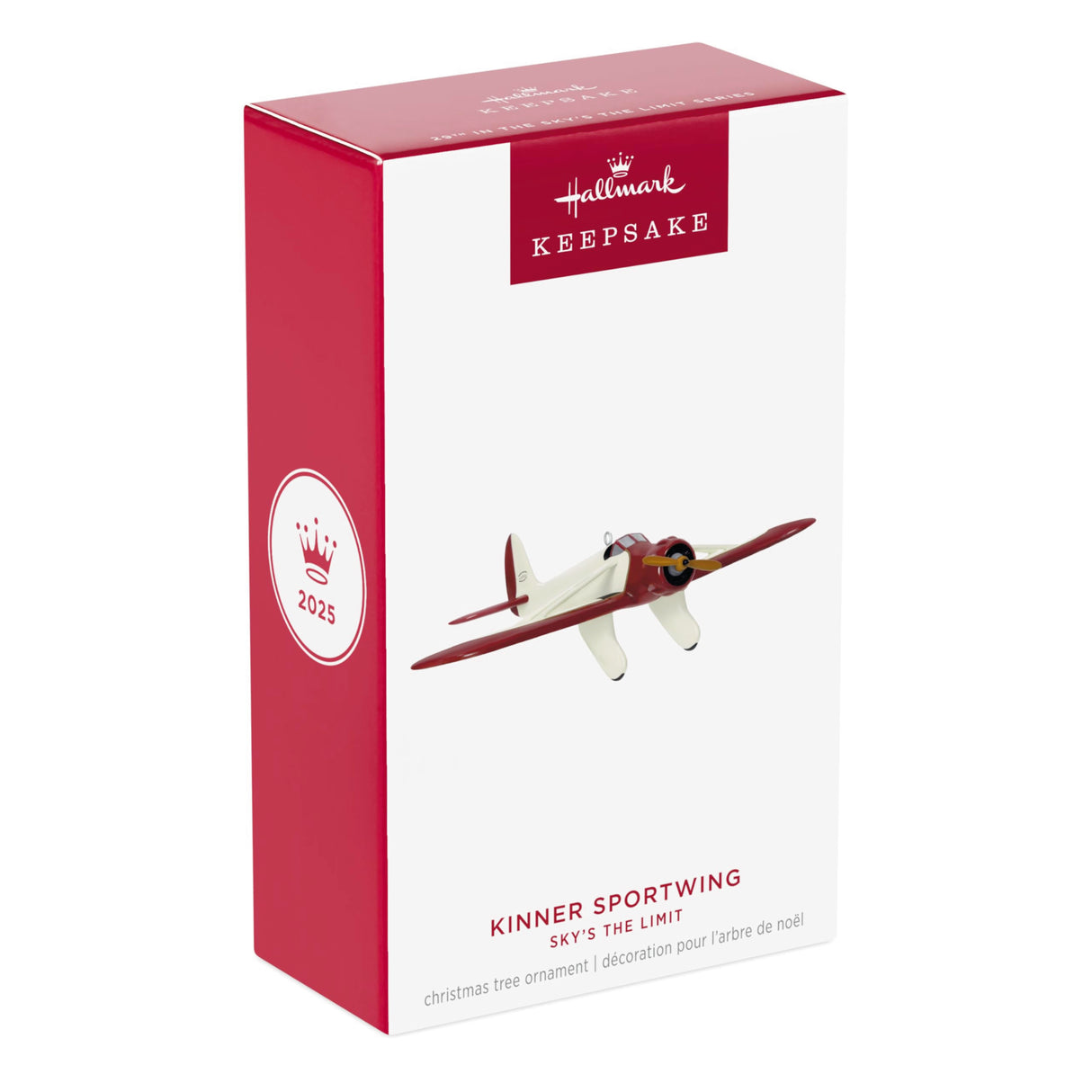 Hallmark Keepsake Christmas Ornament 2025, Sky's The Limit Kinner Sportwing Airplane, Hobby Gifts Hallmark Keepsake