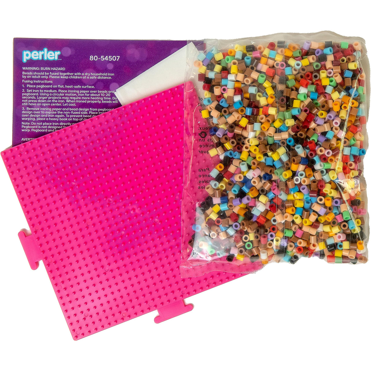 Perler Disney Princesses Fused Bead Craft Activity Kit, Includes 5 Patterns, Finished Project Sizes Vary, Multicolor 2003 Pieces Perler