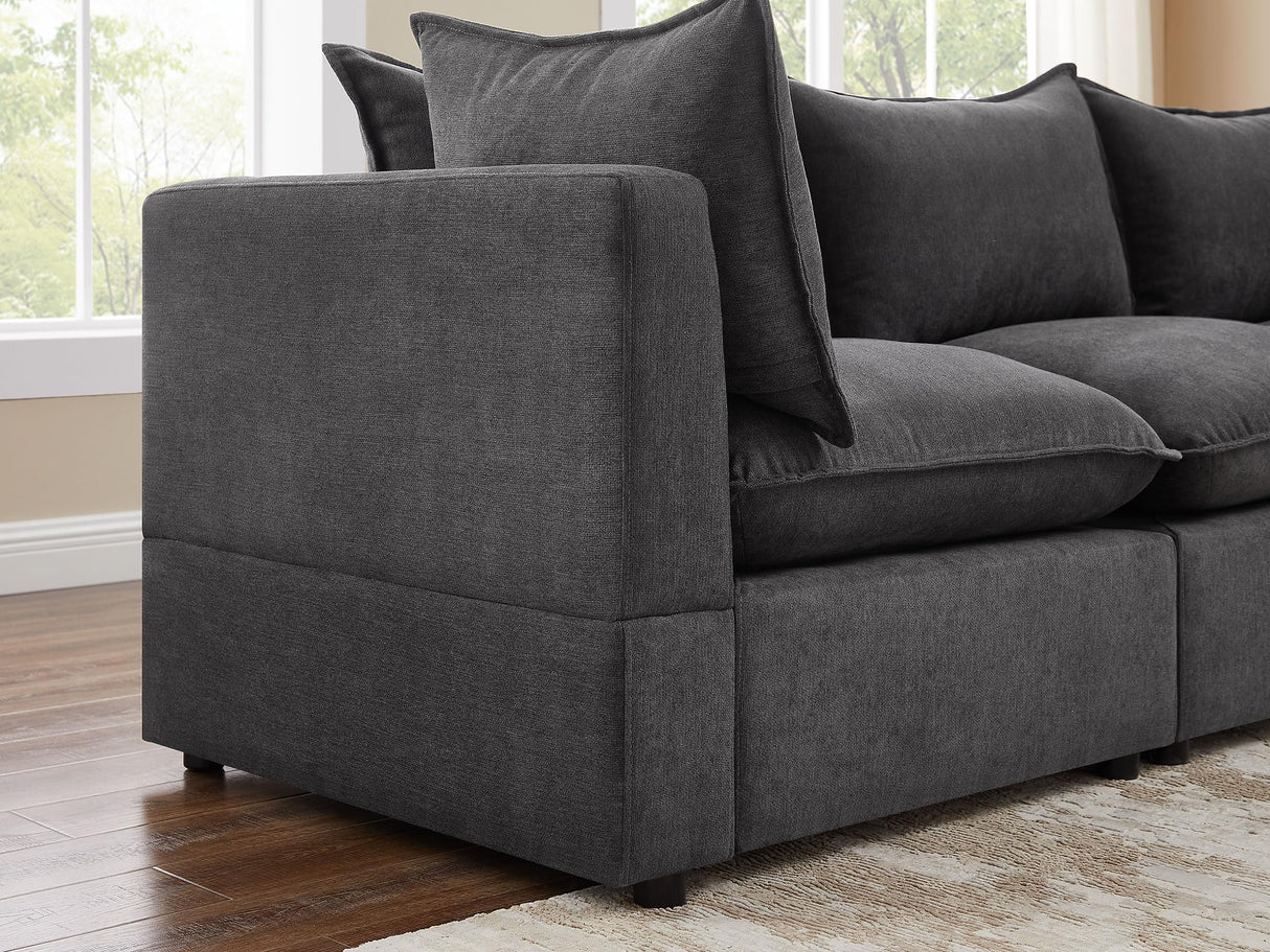 VANOMi Modular Sectional Sofa, 6 Seater Sleeper Sectional Sofa Modular Sectional Couch for Living Room VANOMi