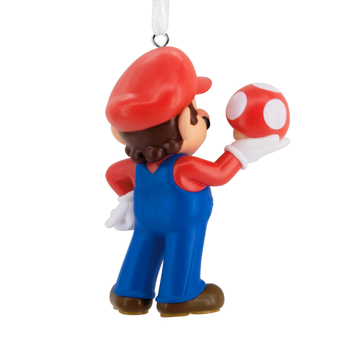 Hallmark Nintendo Super Mario with Super Mushroom Christmas Ornament Hallmark