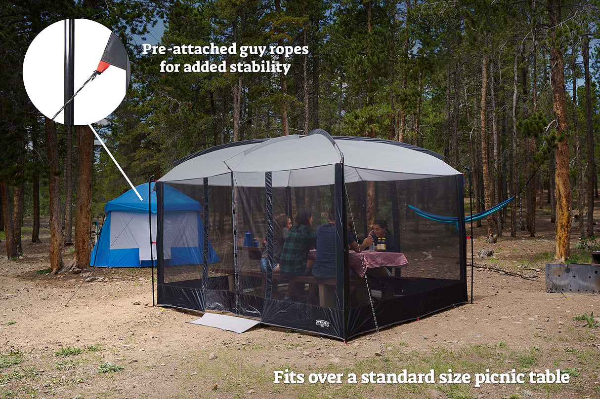 Wenzel Magnetic Screen House, Magnetic Screen Shelter for Camping, Travel, Picnics, Tailgating, and More Wenzel