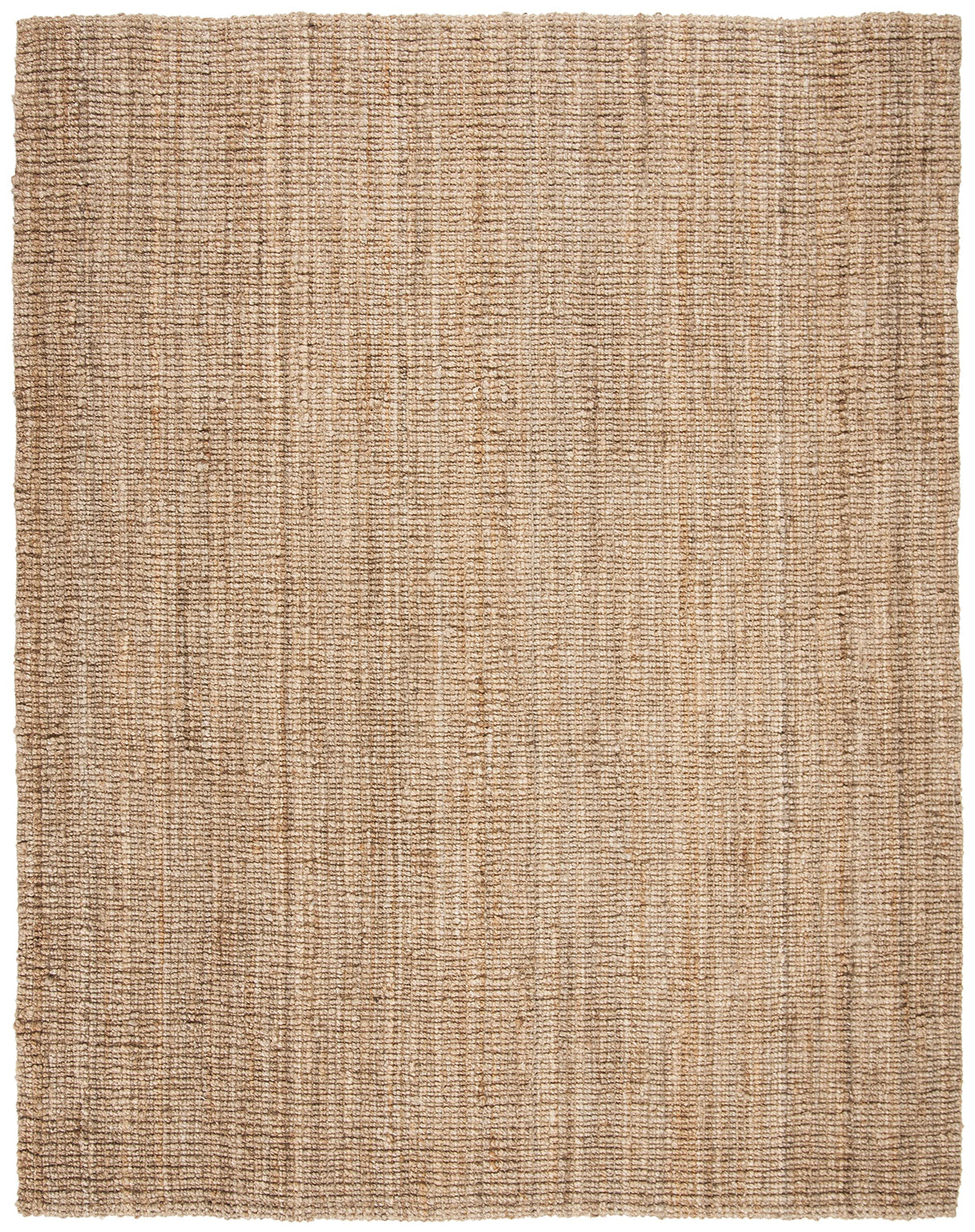 SAFAVIEH Area Rug 8x10 - Natural Fiber Collection - Large - Natural Brown, Handmade Jute, Farmhouse Style, Chunky Textured Thick Pile (NF447A) SAFAVIEH