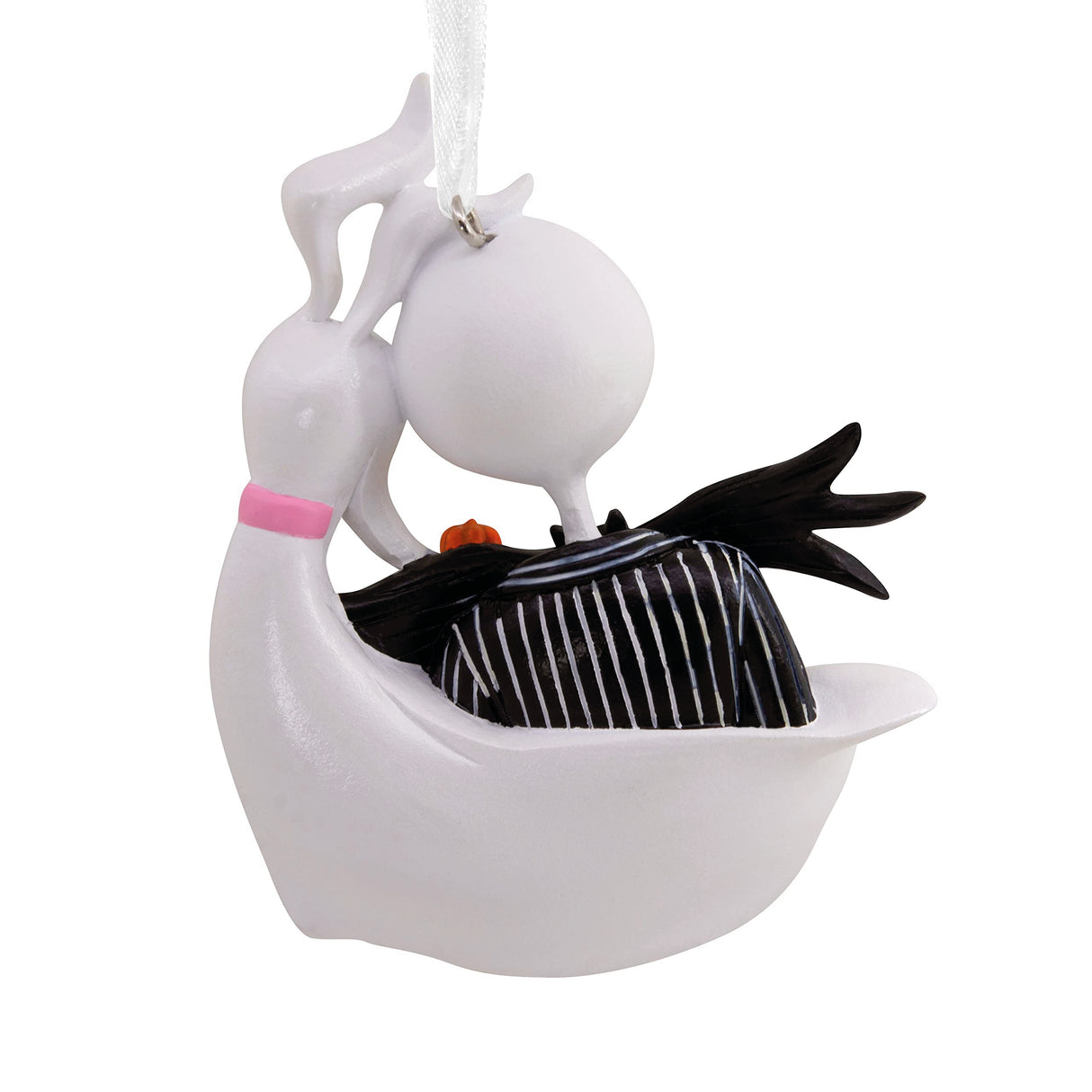 Hallmark Disney Tim Burton's The Nightmare Before Christmas Jack Skellington and Zero Christmas Ornament Hallmark