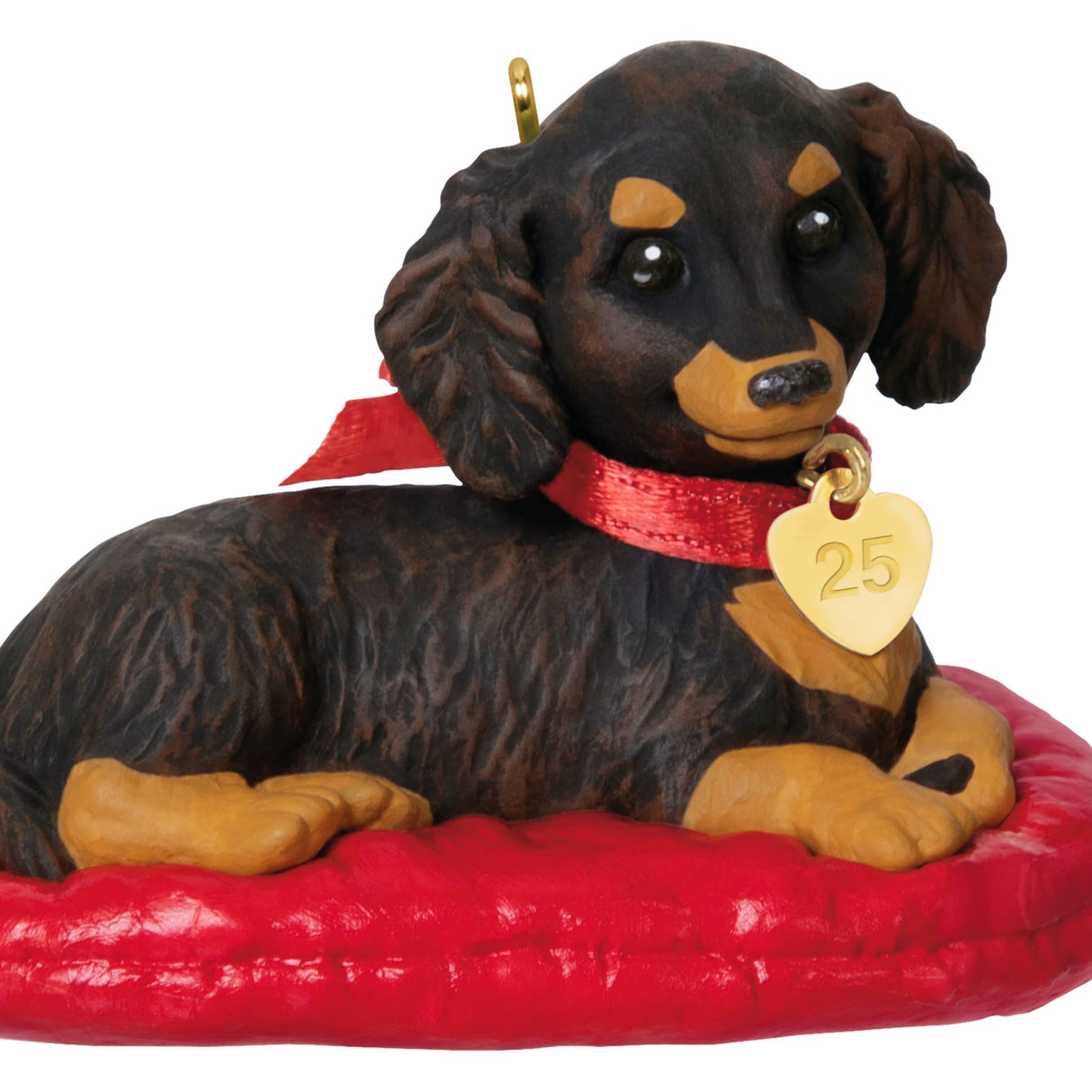 Hallmark Keepsake Christmas Ornament 2025, Puppy Love Long-Haired Dachshund 2025, Gifts for Animal Lovers Hallmark Keepsake