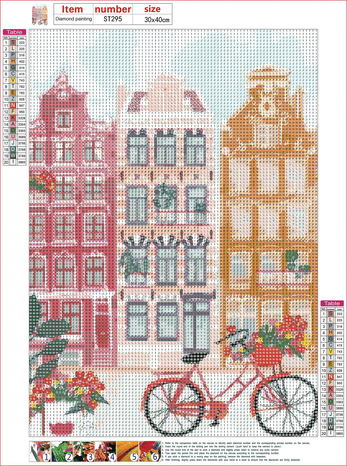 LIULIMI DIY 5D World Landscape Diamond Painting Kit, Diamond Art Kit, Round Diamond Art Full Diamond Cartoon Style 12 X 16 in (Romantic Castle) LIULIMI