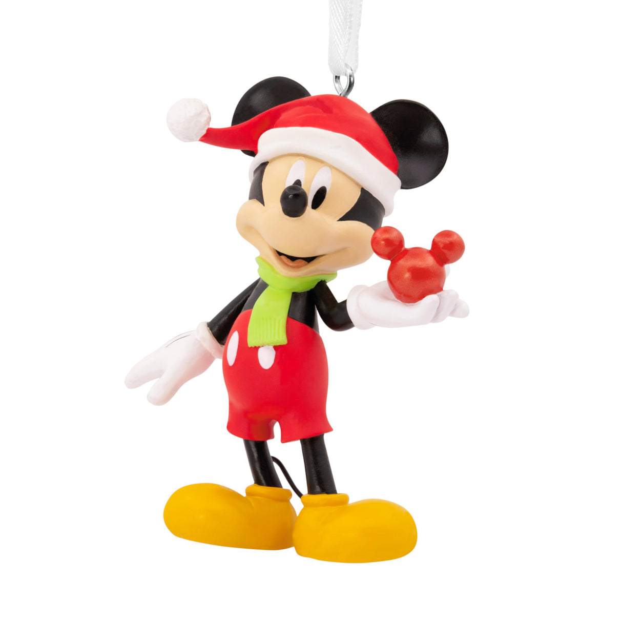 Hallmark Disney Mickey Mouse Holding Ornament Christmas Ornament Hallmark