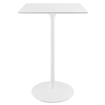 Lippa 28" Square Wood Bar Table by Modway