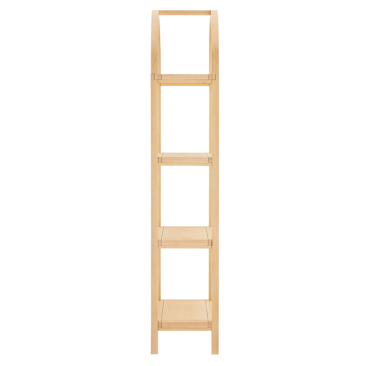Vexley 72 Inch Tall Narrow Arched Bookshelf by Modway