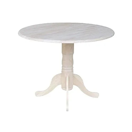 "International Concepts 42-Inch Dual Drop Leaf Table, Unfinished IC International Concepts
