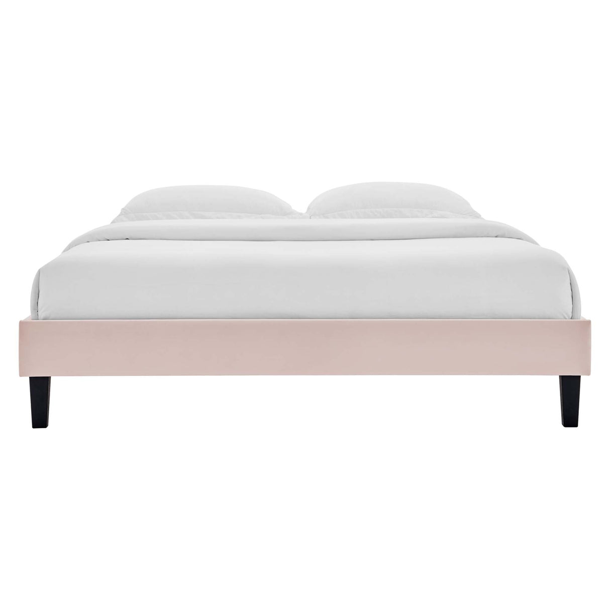 Reign Performance Velvet Twin Platform Bed Frame by Modway