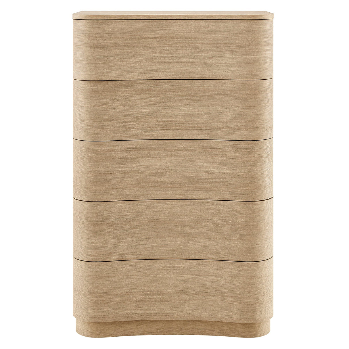 Mirae 5-Drawer Curved Dresser Chest by Modway