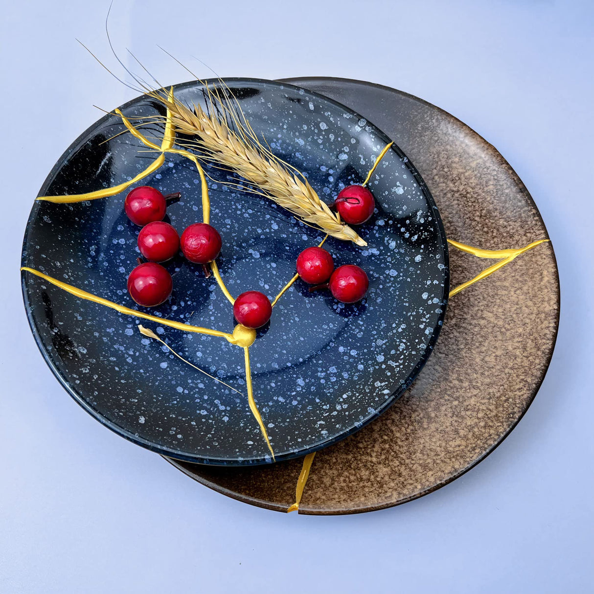 Bio Kintsugi Repair Kit, Food Safety Bio Resin Kintsugi Kit, Bio Based - Dishwasher Safety - Repair Your Meaningful Objects with Bio Glue, Perfect for Beginners, Japanese Art Kintsugi Craft EIGTWEN