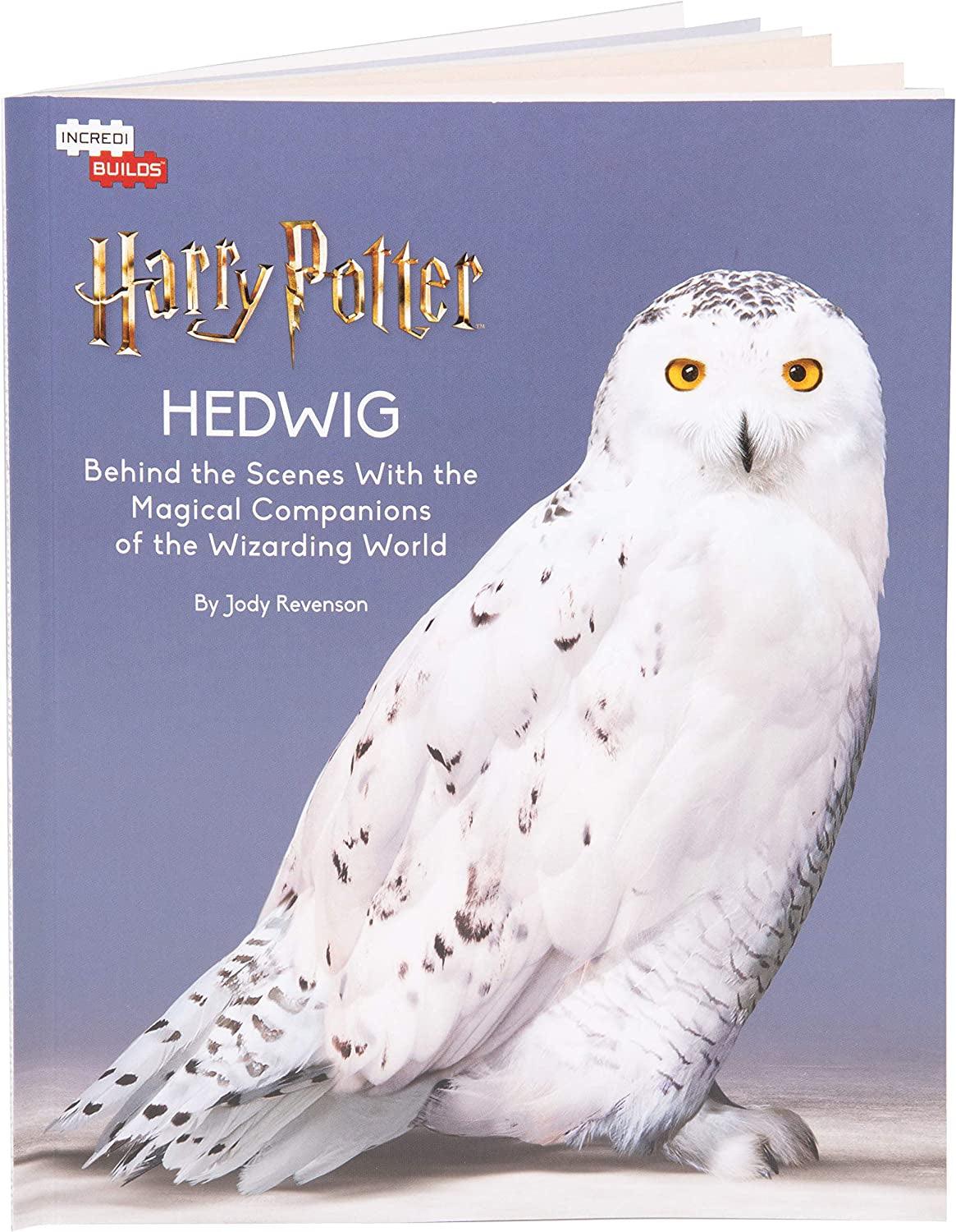 Hedwig 3D Wood Puzzle Kit - Build and Customise Your Own Harry Potter Owl Model WoodArtSupply