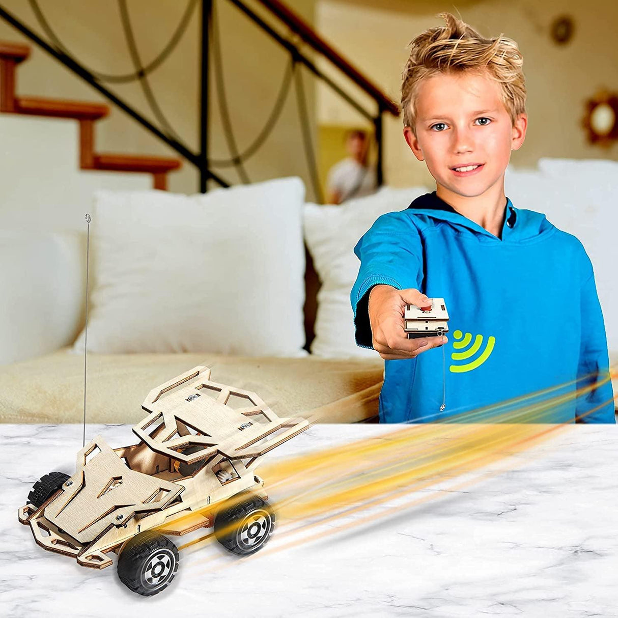 Kids Toys Stem Projects Science Kits Crafts for Kids DIY Model Cars Kit Educational Building Toys WoodArtSupply