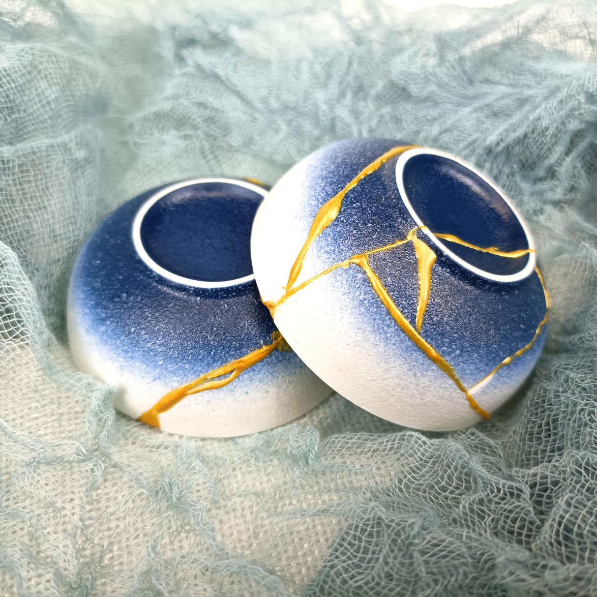 Kintsugi Repair Kit Gold, Japanese Kintsugi Kit Can Be Used to Repair Broken Ceramics, Glass, Kintsugi Glue Can Repair Your Meaningful Pottery, Create a Unique Golden Cracked Artwork,Dishwasher Safety EIGTWEN