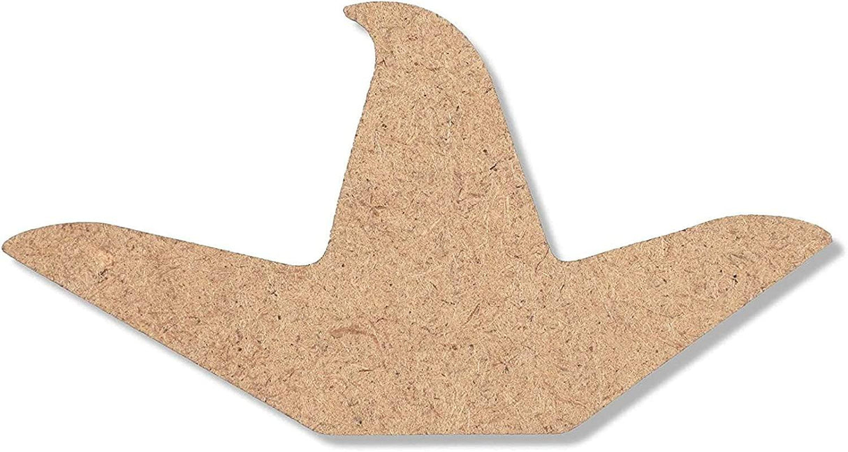 Unfinished Wood Cutouts, Witch Halloween Decorations (24 Pack) WoodArtSupply