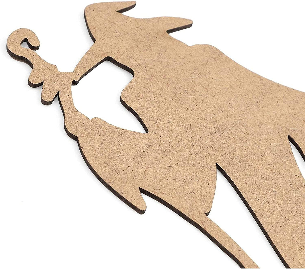 Unfinished Wood Cutouts, Witch Halloween Decorations (24 Pack) WoodArtSupply