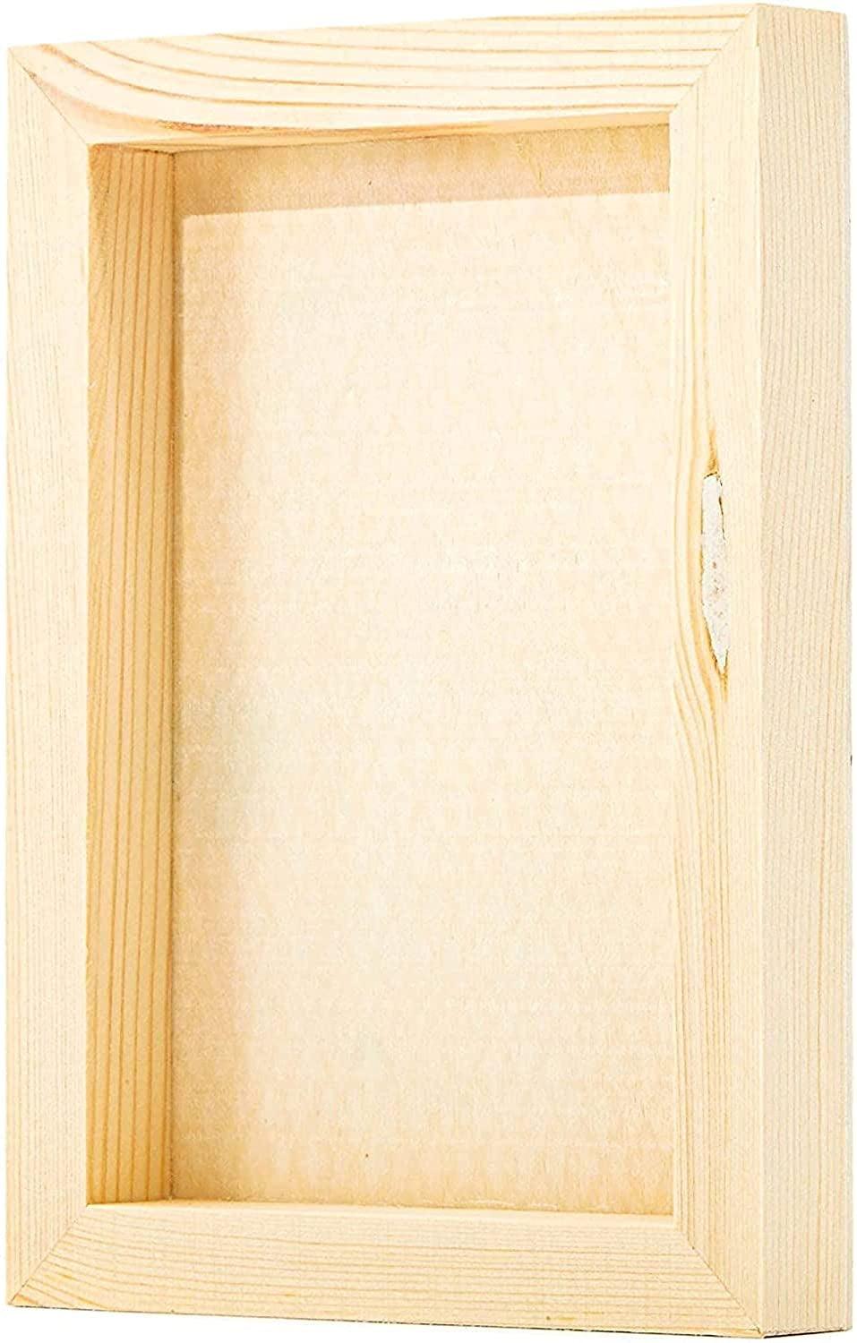 Unfinished Wood Panels for Painting Arts and Crafts (5X7 Inches, 6 Pack) WoodArtSupply