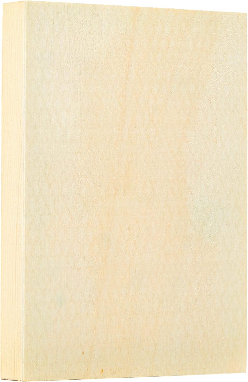 Unfinished Wood Panels for Painting Arts and Crafts (5X7 Inches, 6 Pack) WoodArtSupply