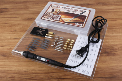 40Pcs Wood Burning Kit, Craft Culture Burning Tools for Beginners