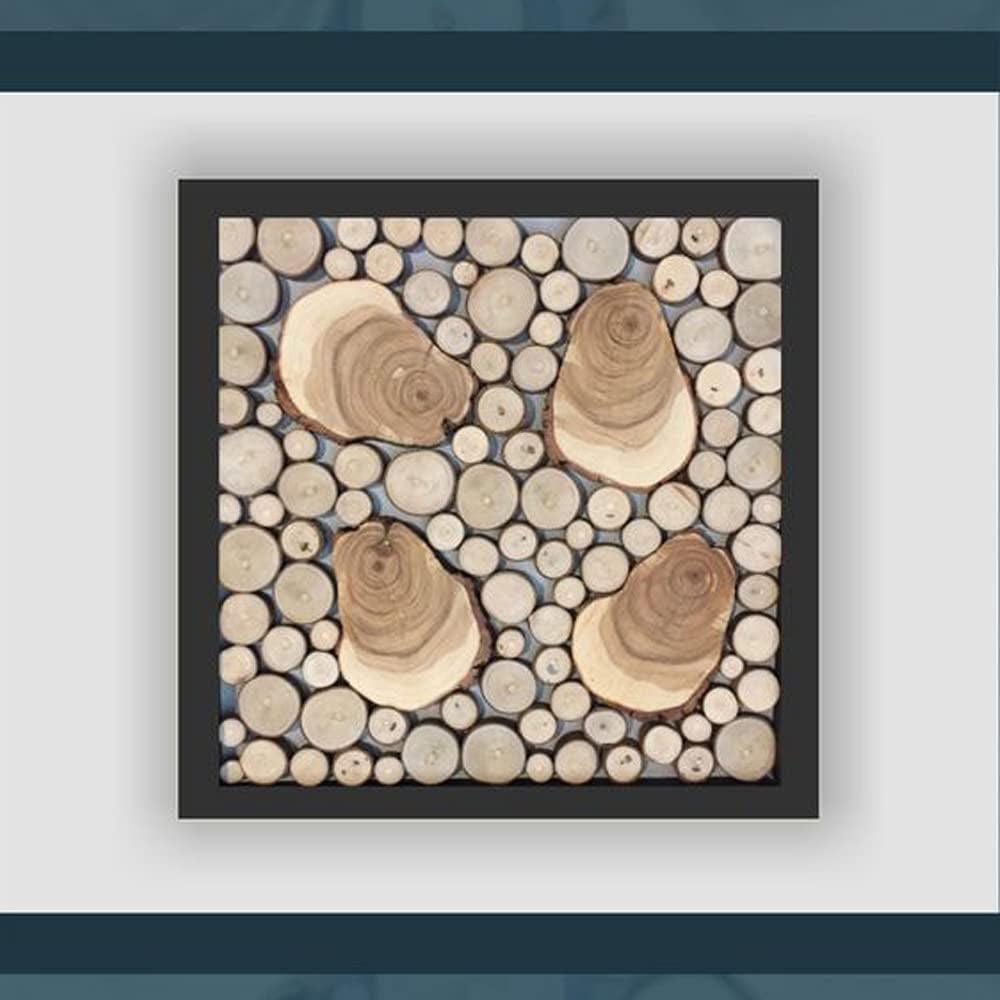 Wood Slices Tiny Log Slices Unfinished Natural 100Pcs Kids Crafts Painting Toys DIY Wedding Home Centerpieces 1.5-2.5Cm WoodArtSupply