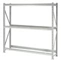 Global Industrial Heavy Duty Tire Rack 3 Tier Starter, Steel, Gray, 96"W x 18"D x 72"H Global Industrial