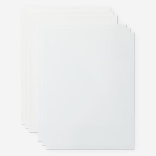 Cricut Waterproof Sticker Paper - US Letter Size (8.5in x 11in), Sticker Paper for Printer, Compatible with Cricut Maker, Explore 3, & Cricut Joy Cricut