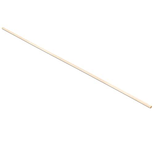 Dowel Rods Wood Sticks Wooden Dowel Rods - 3/8 x 36 Inch Unfinished Hardwood Sticks - for Crafts and DIYers - 25 Pieces by Woodpeckers Woodpeckers
