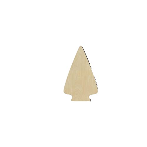 Arrowhead Wood Craft Unfinished Wooden Cutout Art DIY Wooden Signs Inspirational Wall Plaque Farmhouse Woodshop Garage Wall Decor for Laundry Room Arupkeer