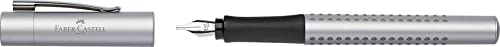 Faber-Castell 201629 Grip 2011 Calligraphy Set, Silver Faber-Castell