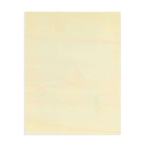 6 Pack of Unfinished Wood Canvas Boards for Painting, 8x10 Inch Deep Cradle Wooden Panels for Crafts (Blank, 0.85 Inches Thick) Juvale