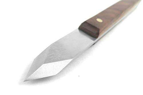 Mikov V2003009 Dual Bevel Marking Knife 0.100 Inch Thick Blade 1/2 inch Wide 1-7/8 Long with Rosewood Handle Stainless Steel Hardened to HRC 57 Mikov