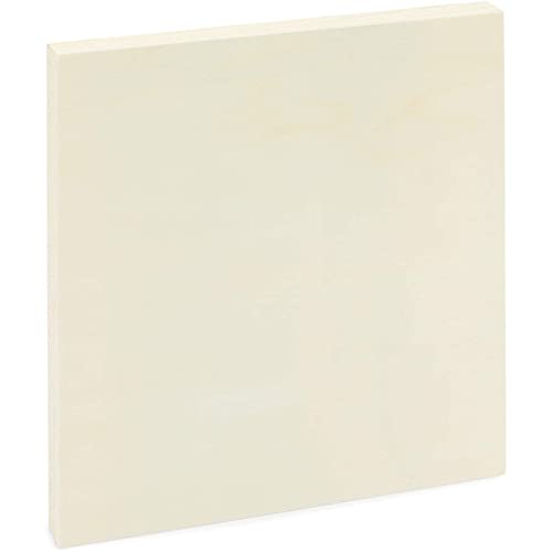 Bright Creations Set of 8 Unfinished Wood Canvas Boards for Painting, Wooden Panels for Crafts, DIY Signs in 4 Sizes Bright Creations