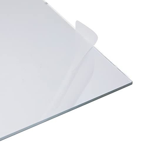 Bright Creations 2 Pack Acrylic Mirror Sheets for Wall Decor, 3mm Shatter Resistant Frameless Tiles for Mounted Mirror, Bedroom, Home Gym, Bathroom, Bright Creations
