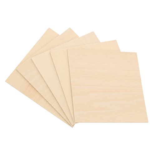 COHEALI 5pcs Board Accessories for Grilling Fish Plank Sign Making Kit Unfinished Wood Planks Unfinished DIY Wood Planks Hardwood Cut to Size Wooden COHEALI