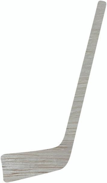 Hockey Stick Wood 12" Shape, Unfinished Christmas Paintable Craft NEXTCraft