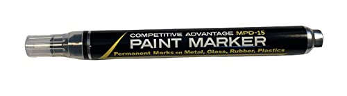  Competitive Advantage Enamel Paint Markers MPD, TAN Medium 2mm  - 3 Pack Permanent Markers, Make Permanent Marks on Metal, Glass, Rubber,  Plastic & more, Waterproof UV Resistant : Arts, Crafts & Sewing