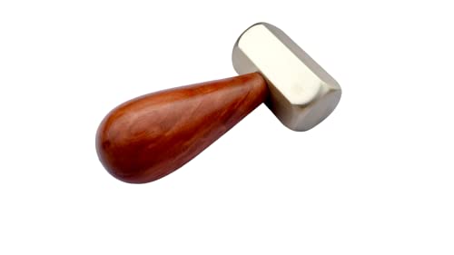 SHAIMPERIAL Brass Nautical Hand Made Hammer, Brass Mini Hammer, Antique Mini Working Hammer, Beautiful Gift For Dad And All man, Brass and Wood SHAIMPERIAL