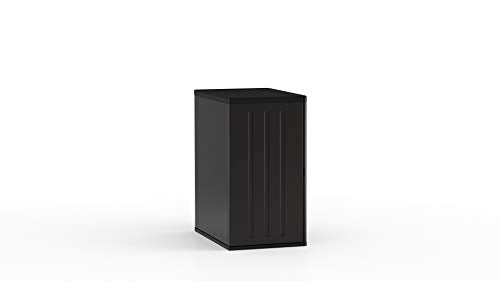 Suncast Commercial 9 Cubic Ft. Heavy-Duty Resin Cabinet with 2 Shelves, Dark Grey Suncast Commercial