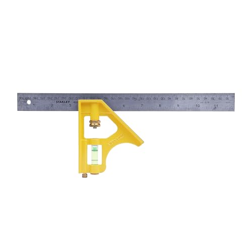 STANLEY 2-46-028 Combination Die Cast Square, 300mm/ 12'' Stanley
