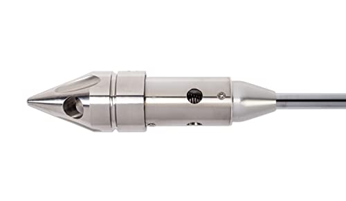 ROCKETFIRE Fire Starter Torch | Perfect Propane Torch Head, Grill Gun, Charcoal Torch | Compatible with Bernzomatic Propane & MAP/PRO Fuels | RocketFire