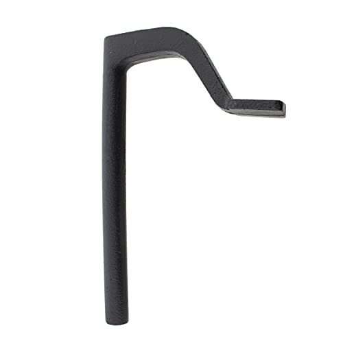 DCT 8in Work Bench Holdfast Woodworking Hold-Down Clamp – 4in Reach, 5/8in Shaft for Wood Carving, Routing, Sanding Deadwood Crafted Tools