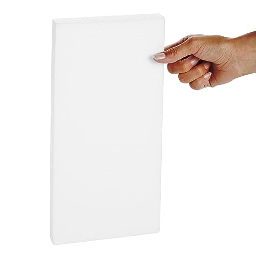 Juvale 6 Pack Craft Foam Sheets, 1 Inch Thick Rectangle Blocks for Floral Arrangements, DIY Projects, Packing (12 x 6 x 1 in) Juvale