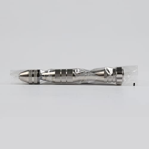 Pin Vise for Resin Casting Molds, LEOBRO Steel Hand Drill, Resin Drill with 10 PCS Drill Bit, Precision Hand Drill Tools for Epoxy Resin Arts Crafts, LEOBRO
