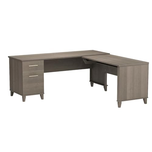 Bush Furniture Somerset 72W 3 Position Sit to Stand L Shaped Desk Bush Business Furniture