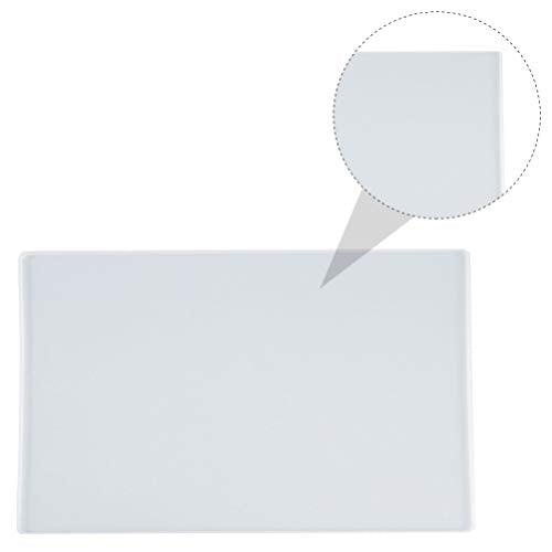 EXCEART Resin Craft Molds Silicone Resin Tray Resin Coaster Molds DIY Silicone Tray Epoxy Resin Casting Molds for Making Table Mat Writing Board Home EXCEART