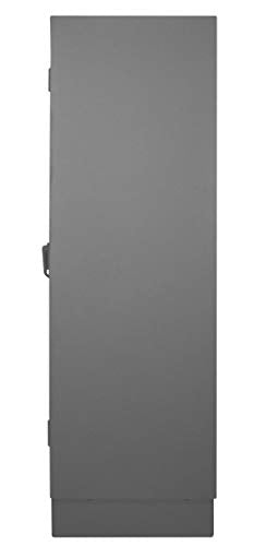 Durham Extra Heavy Duty Welded 12 Gauge Steel Lockable Storage Cabinet, HDC-244878-4S95, 1200 lbs Shelf Capacity, 24" Length x 48" Width x 78" Durham