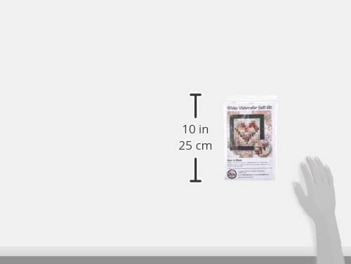Whims Watercolor Quilt Kits Heart in Bloom Quilting Supplies Whims Watercolor Quilt Kits