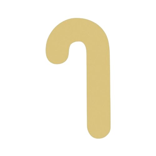 Christmas Candy Cane Unfinished Cutout, Wooden Shape, DIY Craft Build-A-Cross